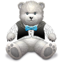 Gift_Light Grey bear icon